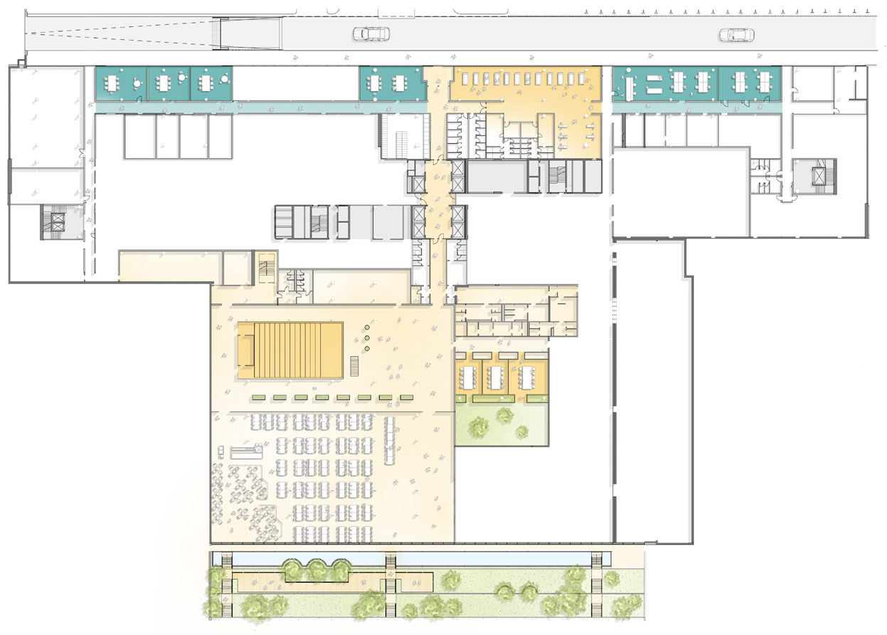 Arne-Jacobsen-Haus-Gemeinschaftsflaehen-Plan